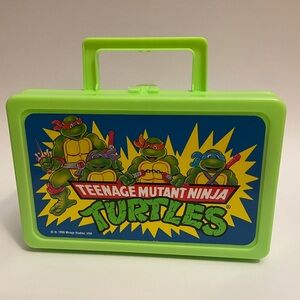 Vintage 1990 TM Ninja Turtles catch-all box
